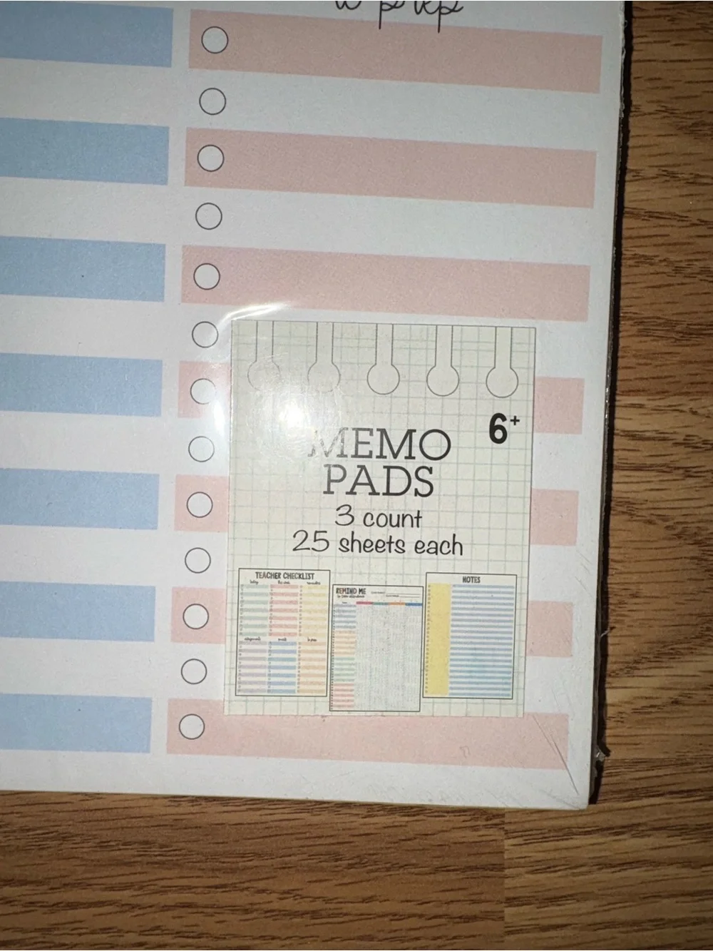 Teacher Checklist Memo Pads